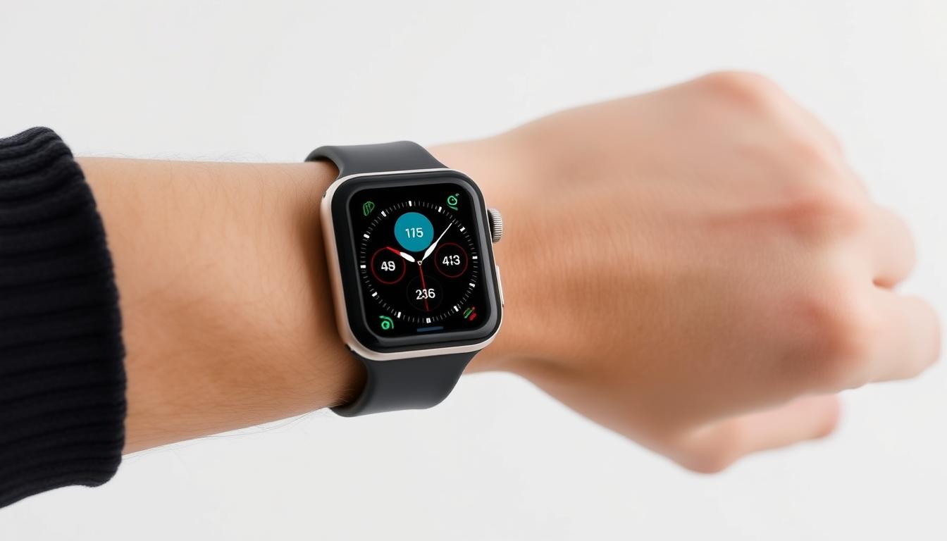 Apple Watch Series 10 on wrist showing health monitoring features