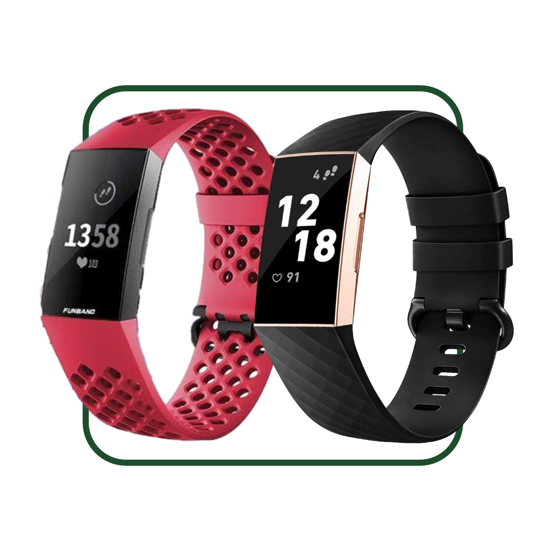Remplacement Silicone Bracelet Montre Sangle Bande 21mm Pour Fitbit