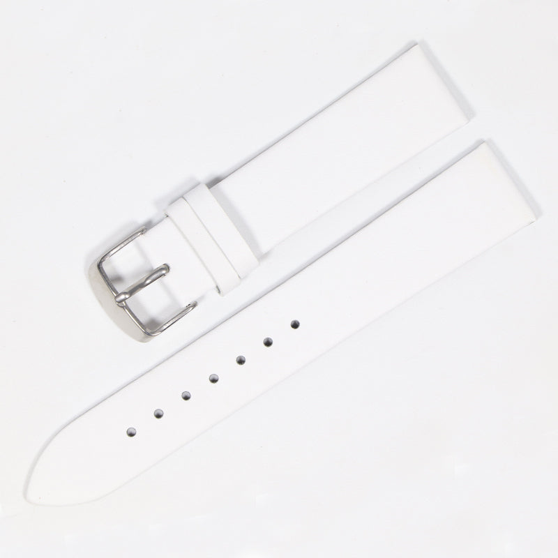 Correa de reloj de piel plana ultrafina