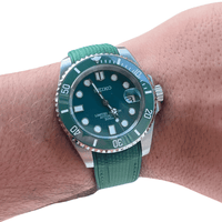 Thumbnail for Textured Silicone Strap for Swatch X Omega Moonswatch