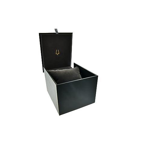 Bulova Men's Classic Sutton 4-Hand Automatic Watch, 24-Hour Sub Dial, Open Aperture, Self-Winding, Exhibition Caseback, Double Curved Mineral Crystal, Luminous Hands, 42mm