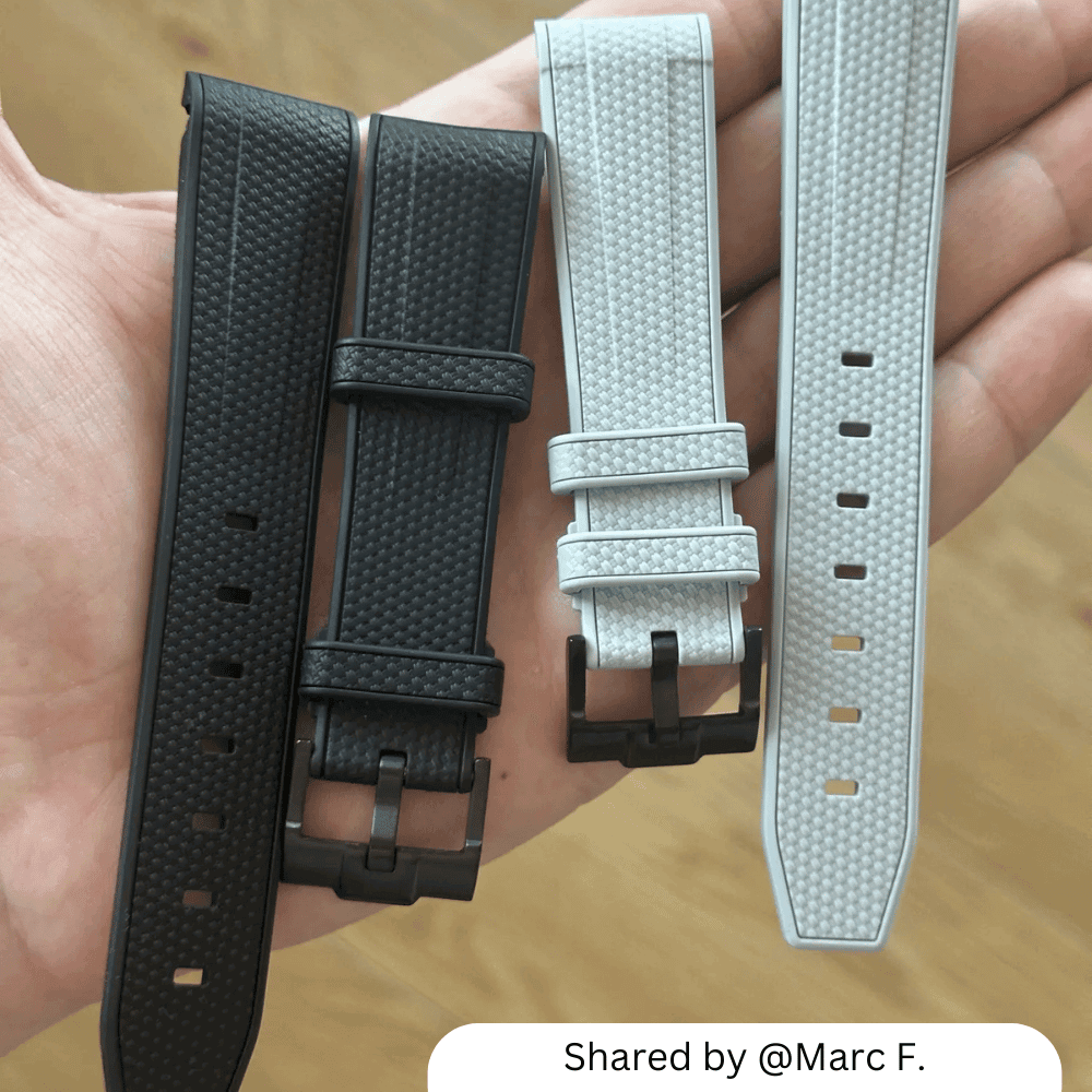 Textured Silicone Strap for Swatch X Omega Moonswatch