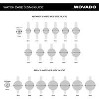 Thumbnail for Movado Bold TR90 Ultra Modern Watch for Men and Women - Swiss Quartz 3H Movement, Leather Strap - Water Resistant 3ATM/30 Meters - Sporty Style Wristwatch for Everyone - 42mm