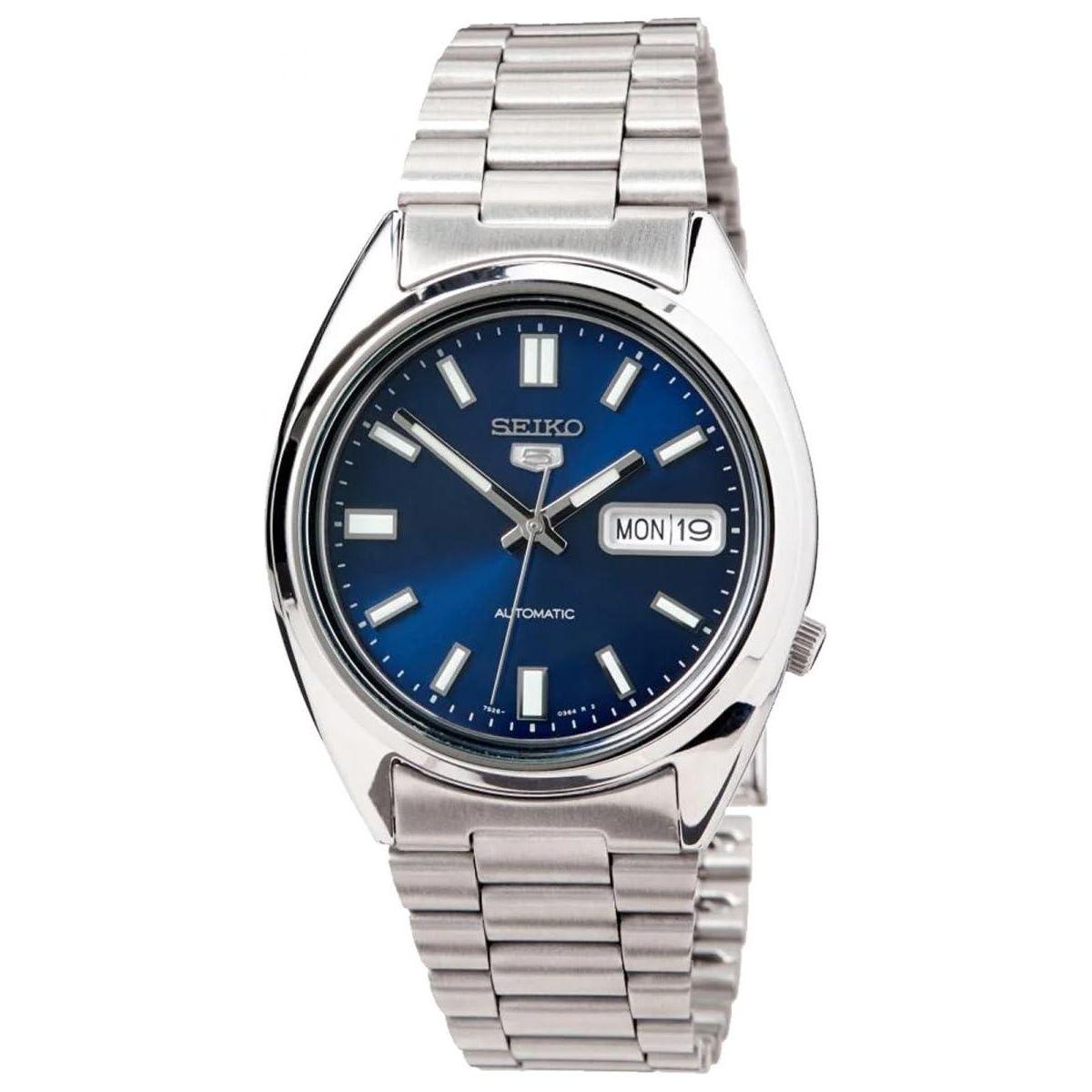 Shop SEIKO 5 Automatic Blue Dial Men's Watch SNXS77 - Stylish
