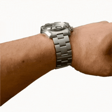 Curved End Matte Diving Watch Bracelet