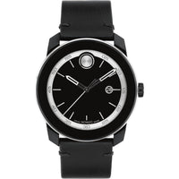 Thumbnail for Movado Bold TR90 Ultra Modern Watch for Men and Women - Swiss Quartz 3H Movement, Leather Strap - Water Resistant 3ATM/30 Meters - Sporty Style Wristwatch for Everyone - 42mm