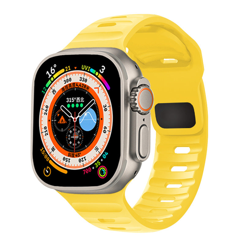 Bracelet en silicone Ocean pour Apple Watch