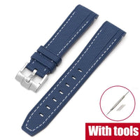 Thumbnail for Textured Silicone Strap for Swatch X Omega Moonswatch