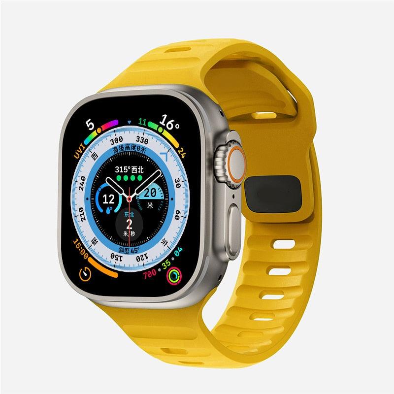 Ocean Silicone Strap For Apple Watch Band - watchband.direct