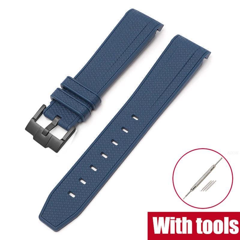 Textured Silicone Strap for Swatch X Omega Moonswatch