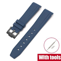 Thumbnail for Textured Silicone Strap for Swatch X Omega Moonswatch