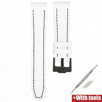 Thumbnail for Textured Silicone Strap for Swatch X Omega Moonswatch