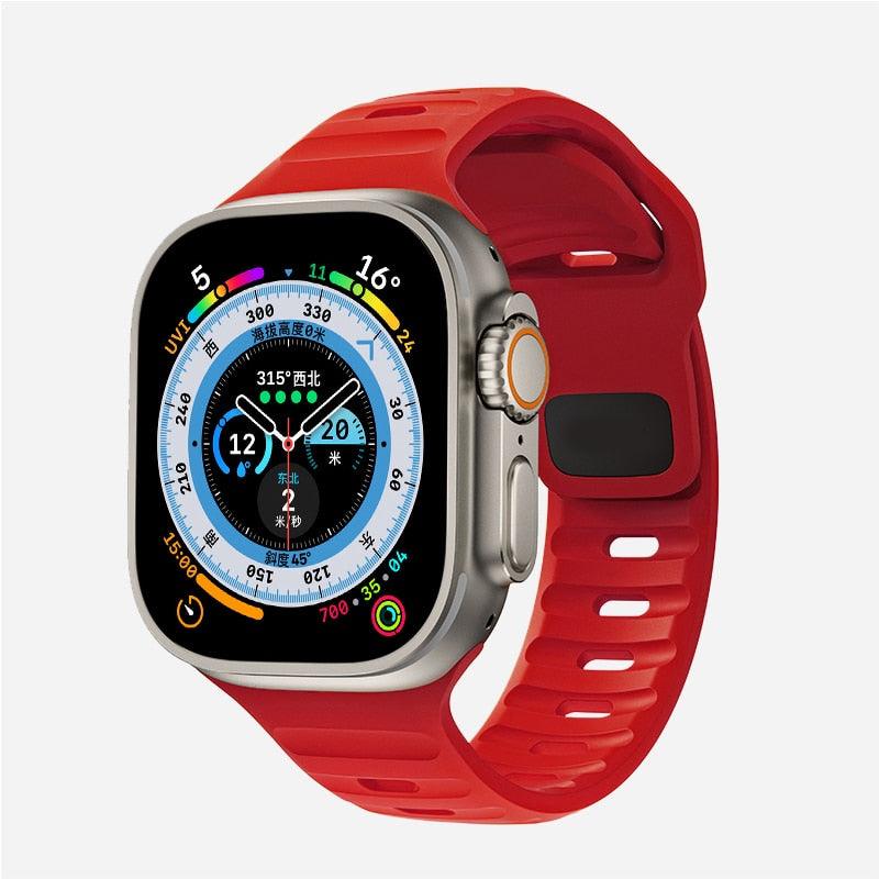 Ocean Silicone Strap For Apple Watch Band - watchband.direct