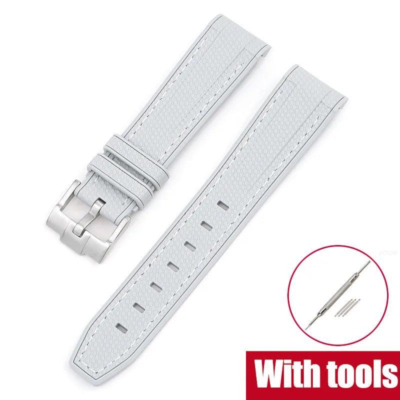 Textured Silicone Strap for Swatch X Omega Moonswatch