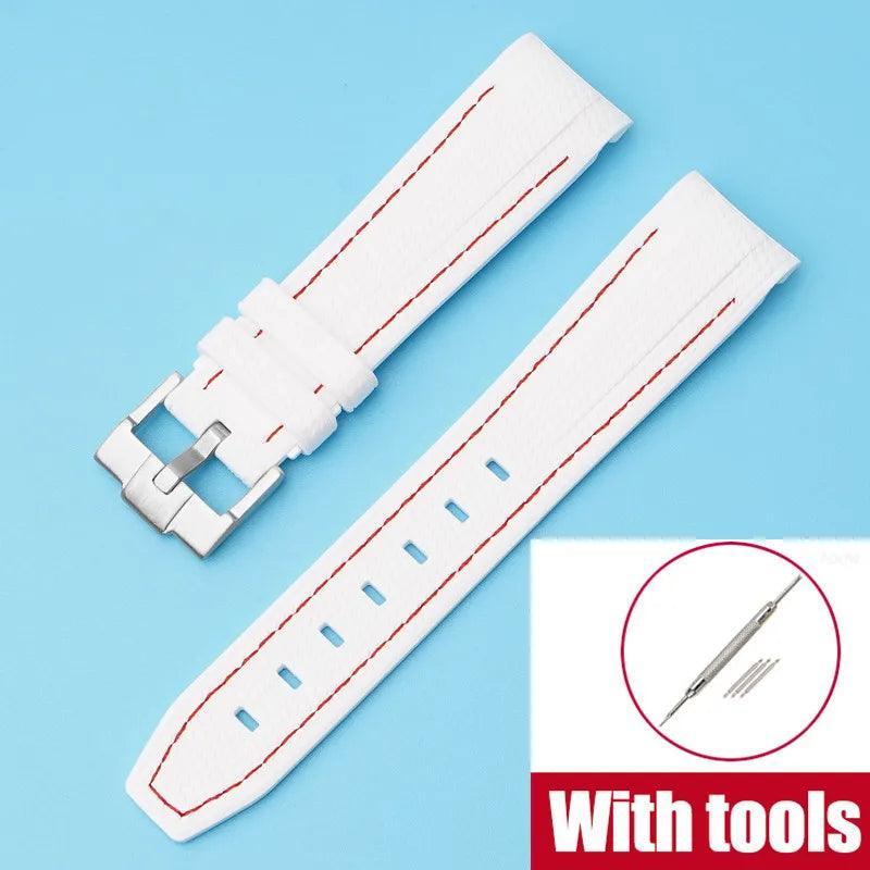 Textured Silicone Strap for Swatch X Omega Moonswatch
