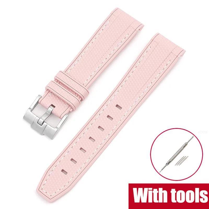 Textured Silicone Strap for Swatch X Omega Moonswatch