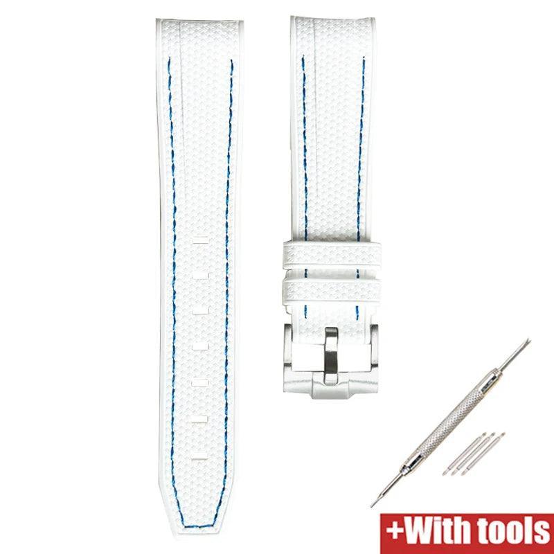 Textured Silicone Strap for Swatch X Omega Moonswatch