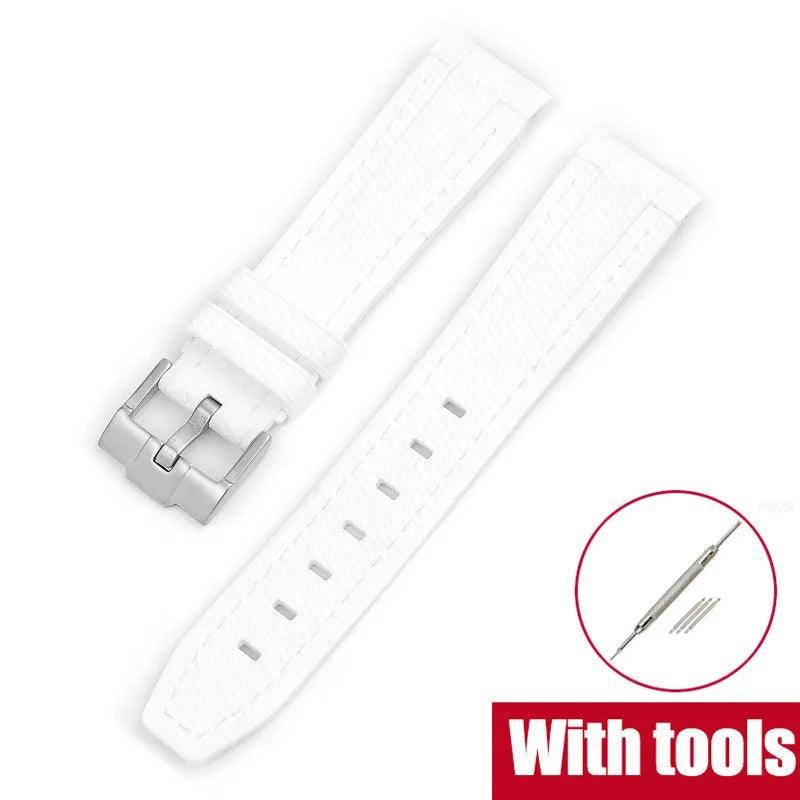 Textured Silicone Strap for Swatch X Omega Moonswatch