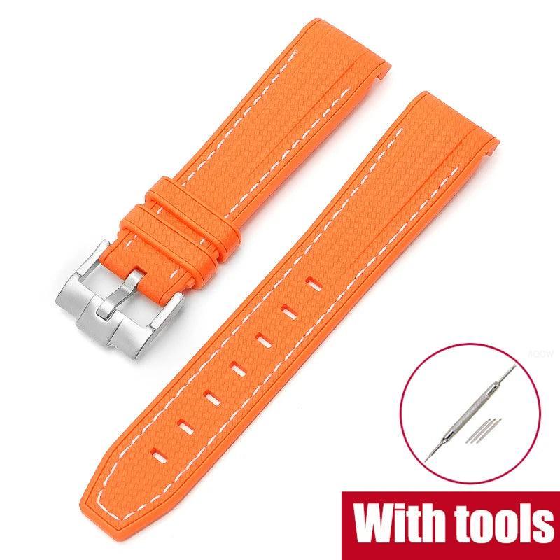 Textured Silicone Strap for Swatch X Omega Moonswatch