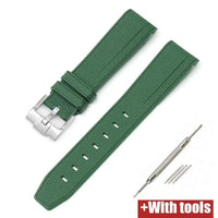 Thumbnail for Textured Silicone Strap for Swatch X Omega Moonswatch