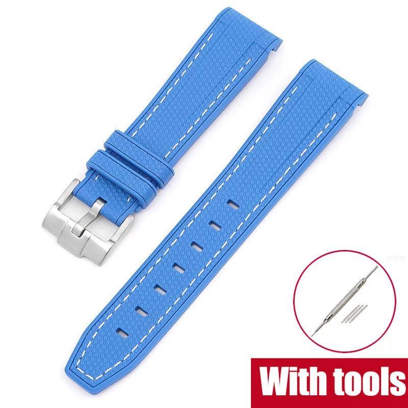 Textured Silicone Strap for Swatch X Omega Moonswatch