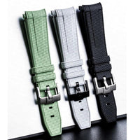 Thumbnail for Textured Silicone Strap for Swatch X Omega Moonswatch