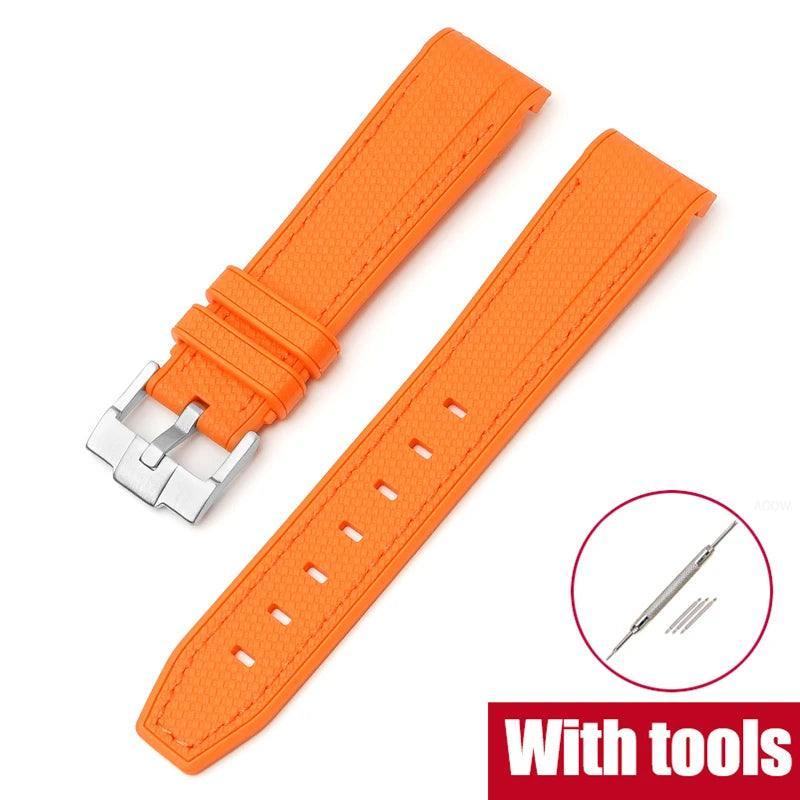Textured Silicone Strap for Swatch X Omega Moonswatch
