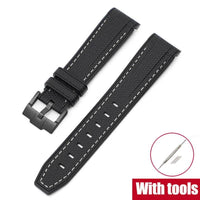 Thumbnail for Textured Silicone Strap for Swatch X Omega Moonswatch