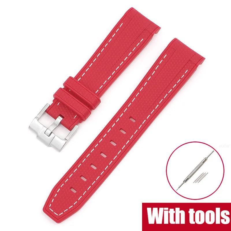 Textured Silicone Strap for Swatch X Omega Moonswatch