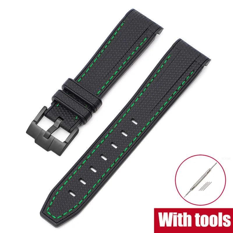 Textured Silicone Strap for Swatch X Omega Moonswatch