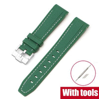 Thumbnail for Textured Silicone Strap for Swatch X Omega Moonswatch