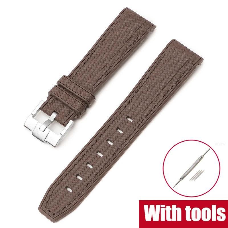 Textured Silicone Strap for Swatch X Omega Moonswatch