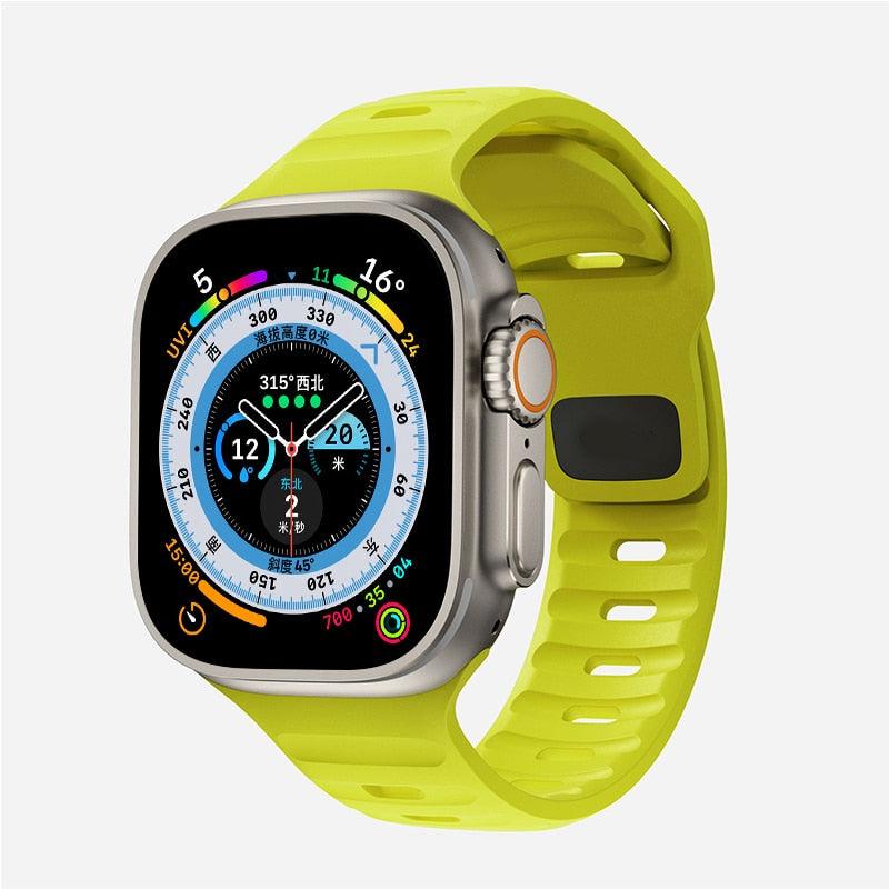 Ocean Silicone Strap For Apple Watch Band - watchband.direct