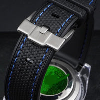 Thumbnail for Textured Silicone Strap for Swatch X Omega Moonswatch