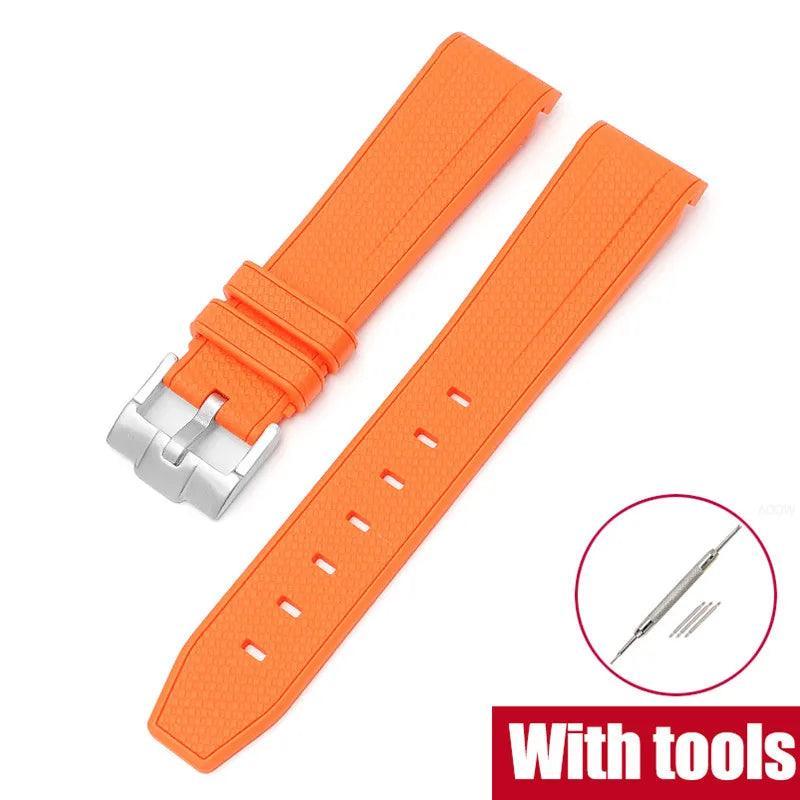 Textured Silicone Strap for Swatch X Omega Moonswatch