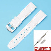 Thumbnail for Textured Silicone Strap for Swatch X Omega Moonswatch