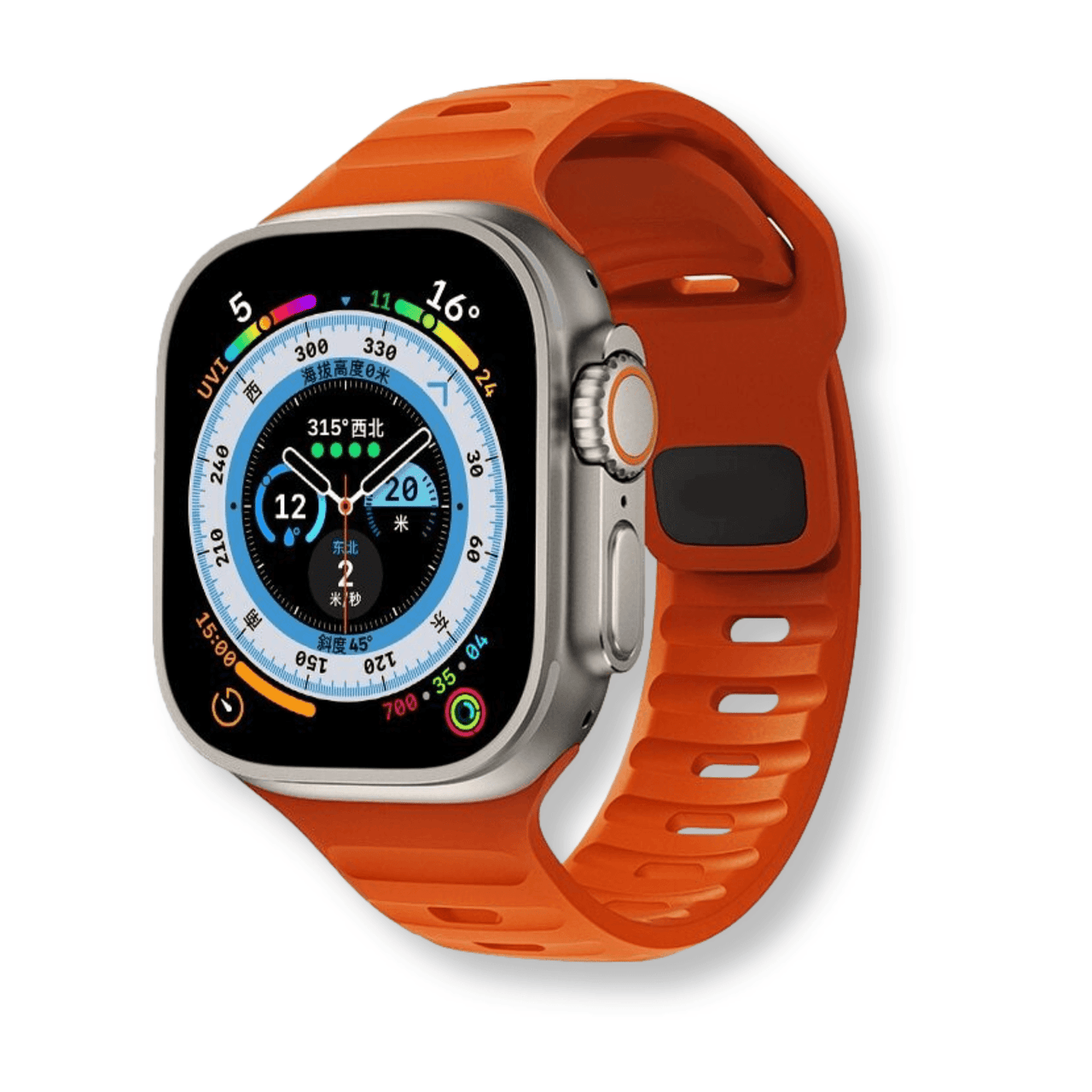 Ocean Silicone Strap For Apple Watch Band - watchband.direct