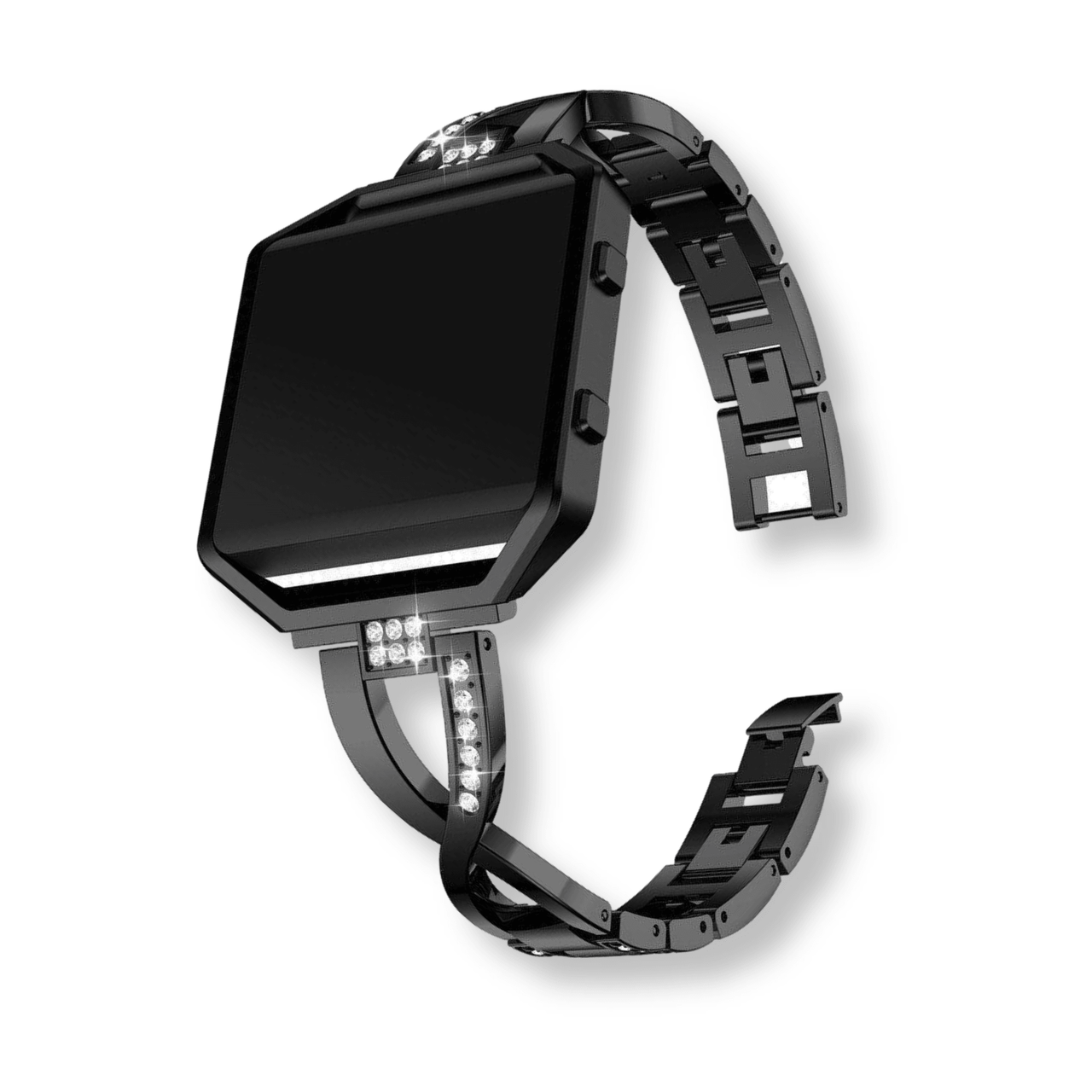Rhinestone Stainless Steel Bracelet for Fitbit Blaze - watchband.direct