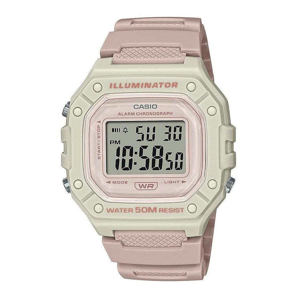Casio W218H Men's Digital Watch 50M Water Resistant, Stopwatch