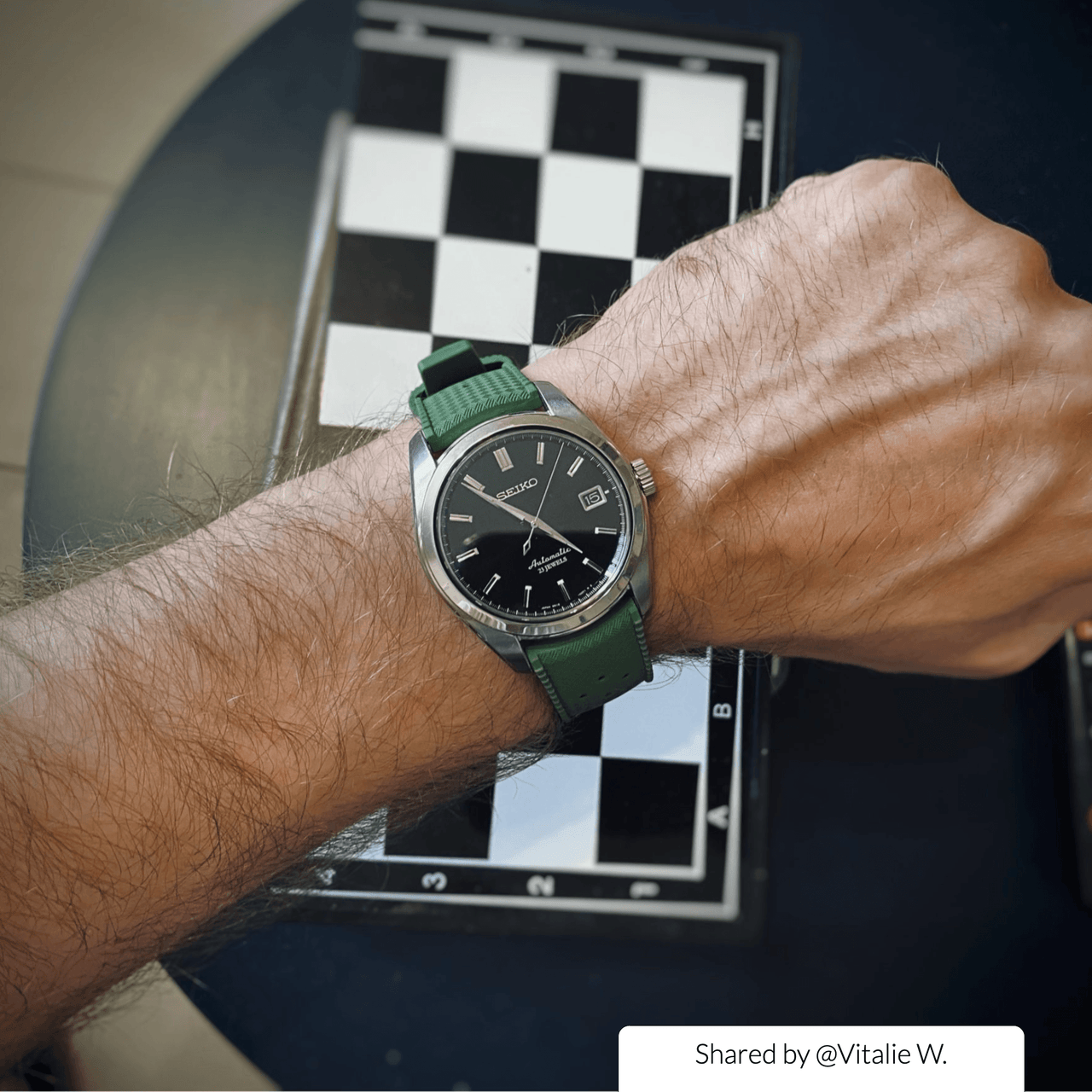 Premium-Grade Tropic Rubber Watch Strap with Quick-Release - watchband.direct