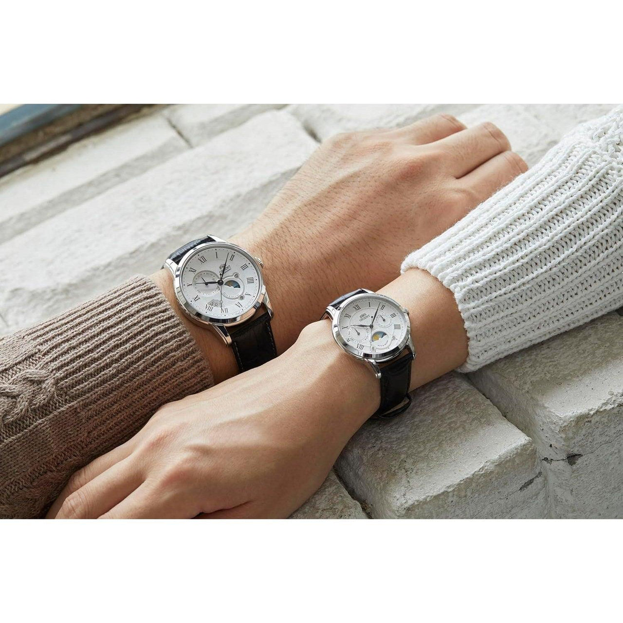 ORIENT Classic Sun & Moon Men's Watch RN-AK0005S - watchband.direct