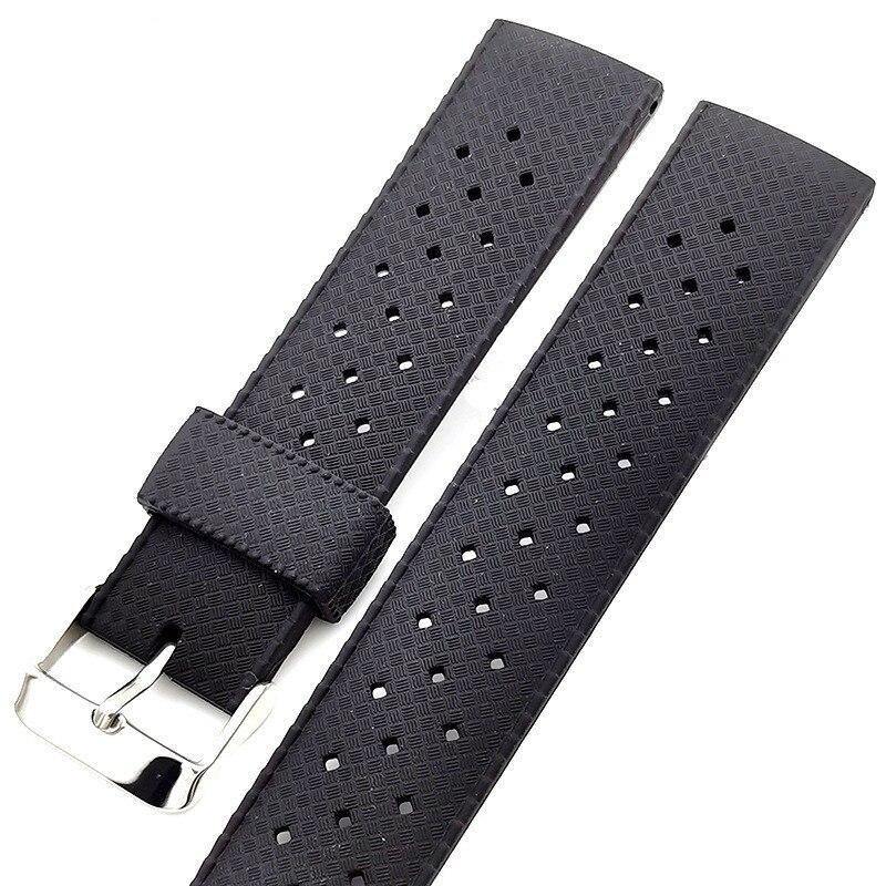Soft Tropical Rubber Sport Strap - watchband.direct
