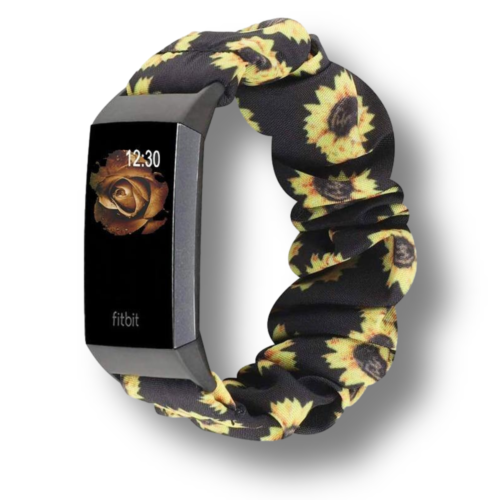 Stretchy Scrunchie Strap for Fitbit Charge watchband.direct