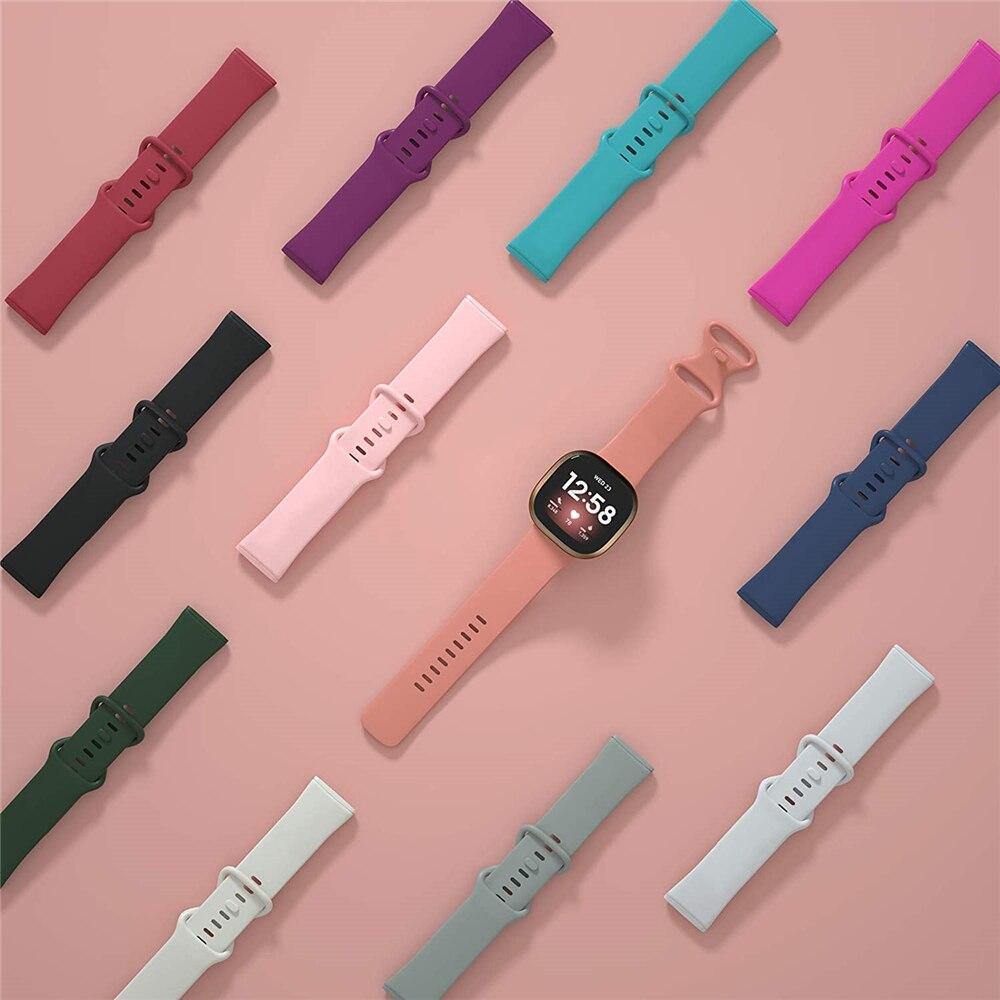 Soft Silicone Strap for Fitbit Versa 3 - watchband.direct