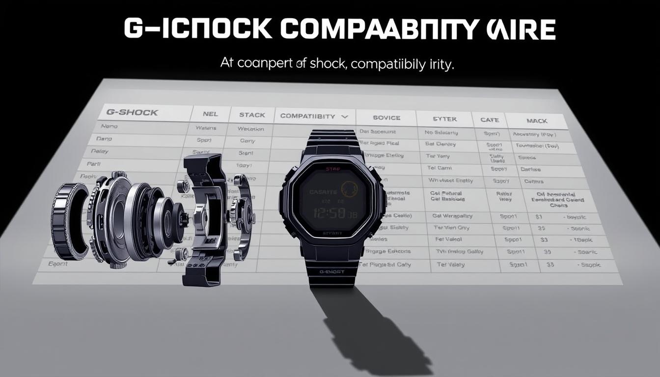 G-Shock watch band compatibility guide