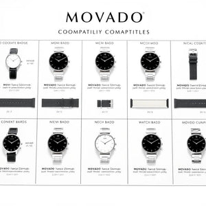 Guide ultime de compatibilité des bracelets de montre Movado 