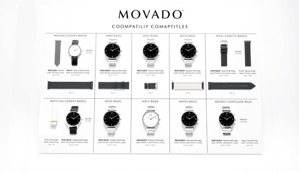 Movado watch band compatibility guide