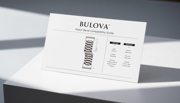 Bulova watch band compatibility guide