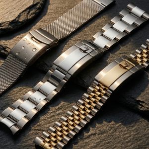 Le guide ultime des bracelets de montre en métal | Styles, entretien et histoire 