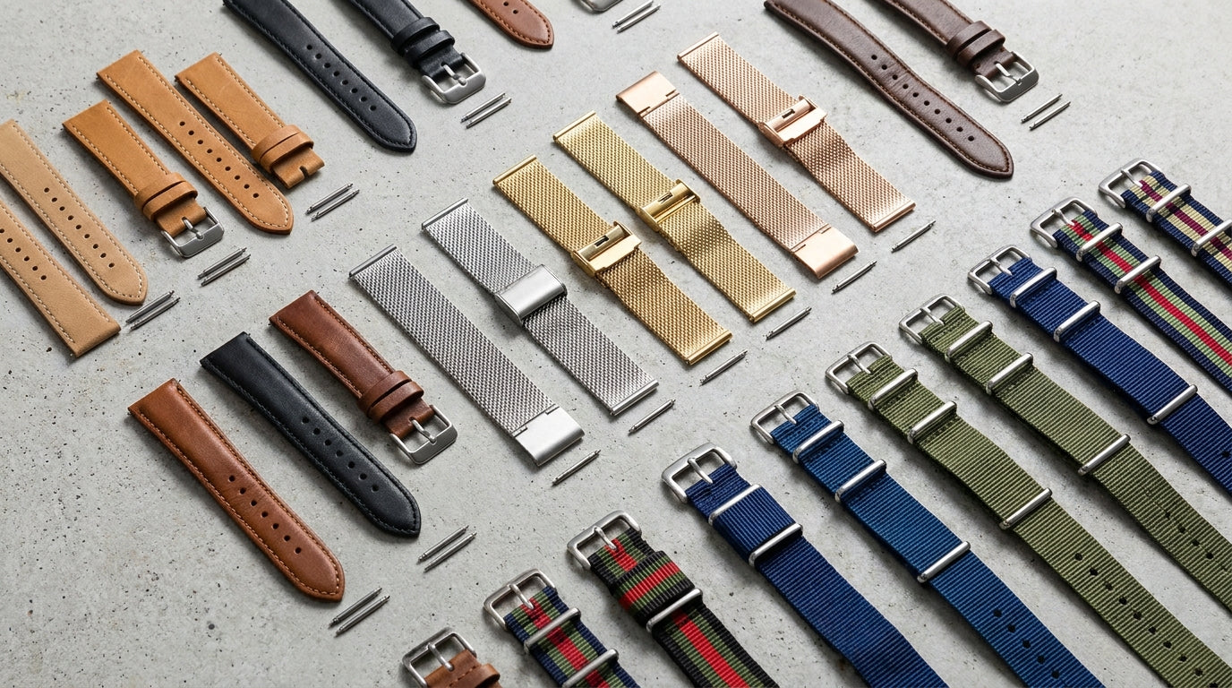 Watch Strap Spring Bars: Why a Replacement Strap Will Not Lock Securely replacement bands overview